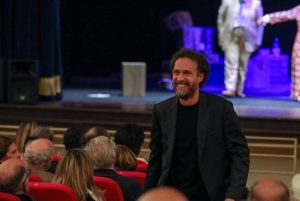 Coniglio, l'attore a teatro