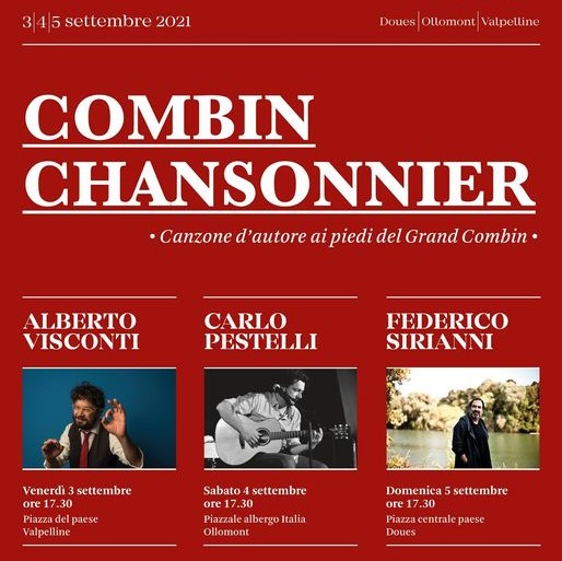 Read more about the article “Combin Chansonnier”, al via la rassegna dedicata alla canzone d’autore