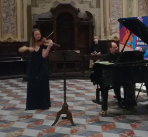 Read more about the article Lisa Jacobs e Dario Bonuccelli: un bel duo al Paganini Genova Festival
