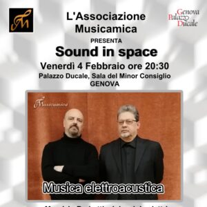 Read more about the article Musicamica, il 4 febbraio al Ducale “Sound in Space” dialoga con Escher
