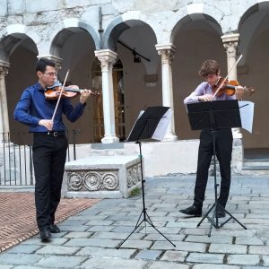 Read more about the article Musica e mostra al Diocesano: successo del Duo Effe
